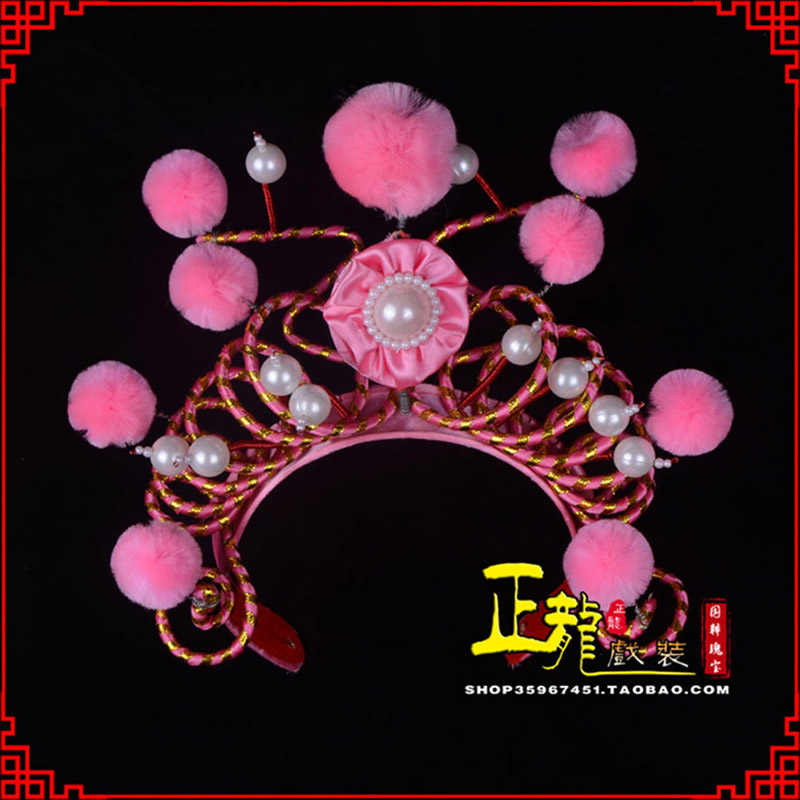 西固穆桂英花木兰盔帽 女兵额子