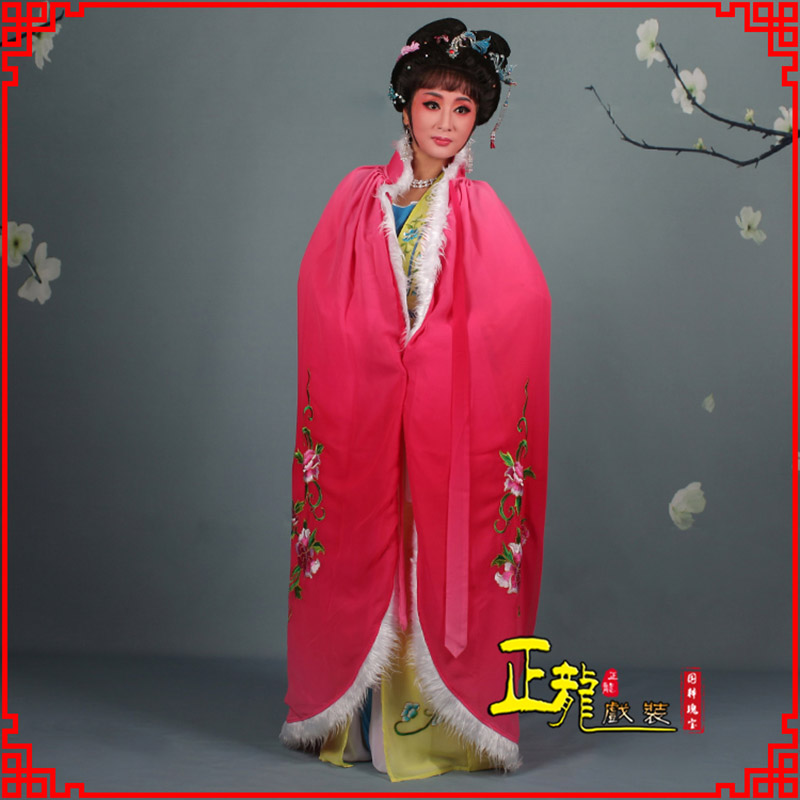 西固小花旦绣花斗篷 花旦披风