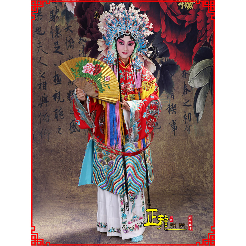 西固凤袍杨贵妃贵妃醉酒 软绉团凤女蟒